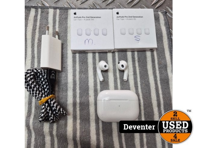 Apple Airpods Pro Gen 1 Nette staat Nieuwe dopjes en lader