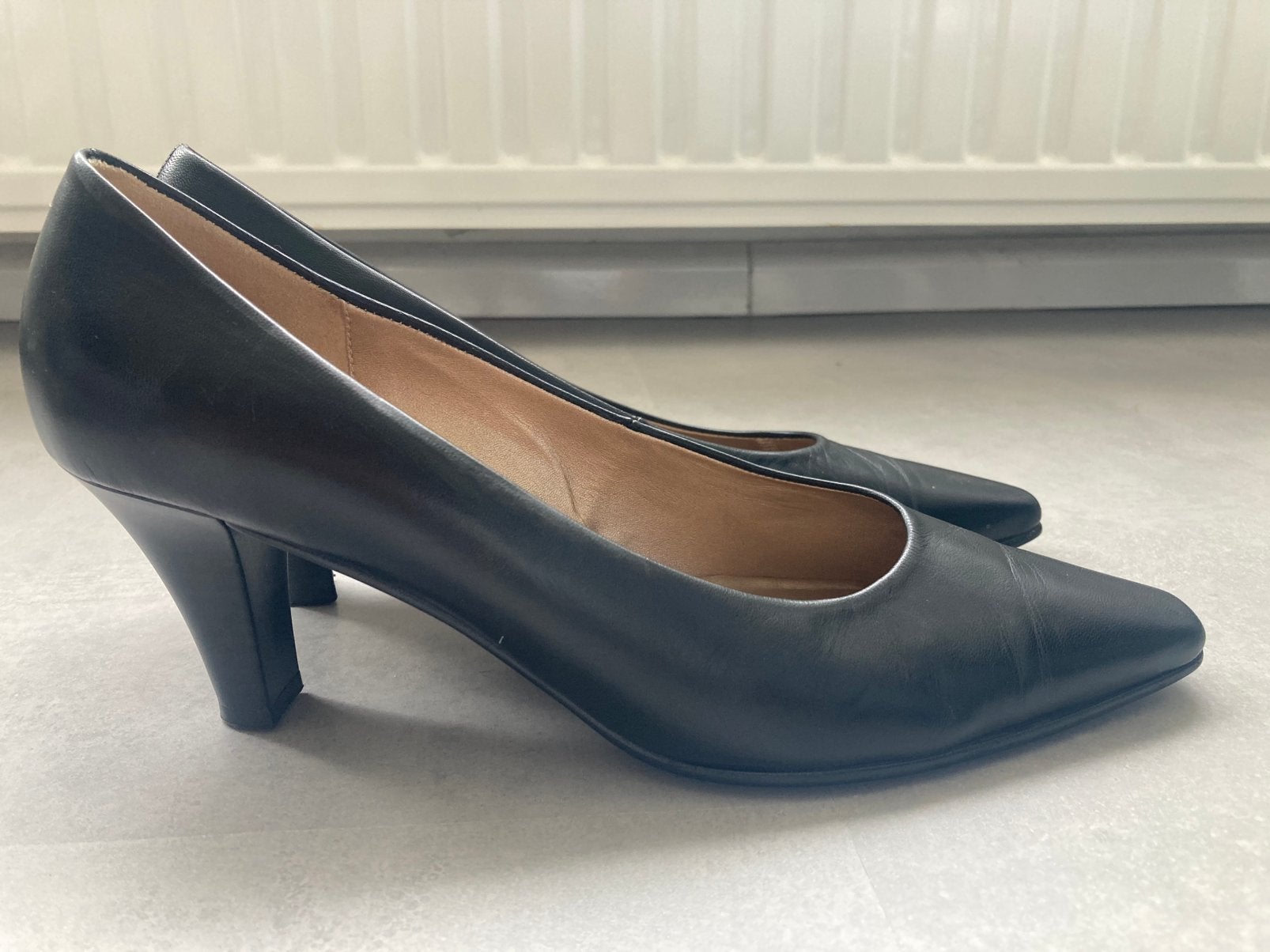 Gabor pumps, maat 38,5 enkele x gedragen, Ophalen of Verzenden, Zo goed als nieuw, Zwart, Pumps