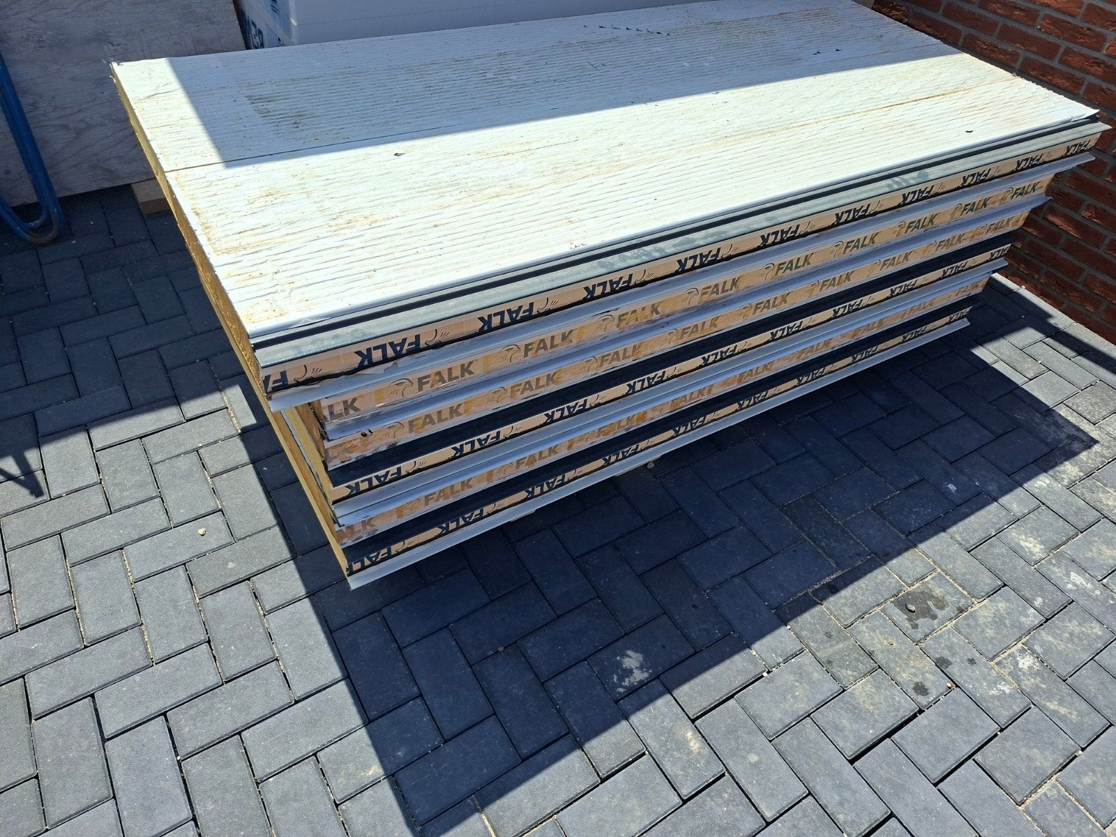 Falk Sandwichpanelen - Dak- en Gevelbeplating, Doe-het-zelf en Verbouw, Platen en Panelen, Ophalen of Verzenden