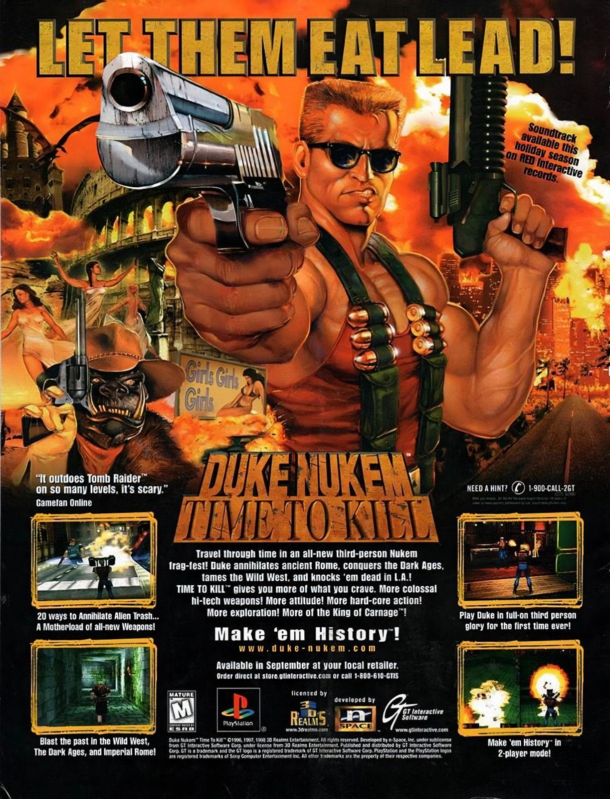 duke nukem, Ophalen of Verzenden, Zo goed als nieuw, A1 t/m A3, Film en Tv