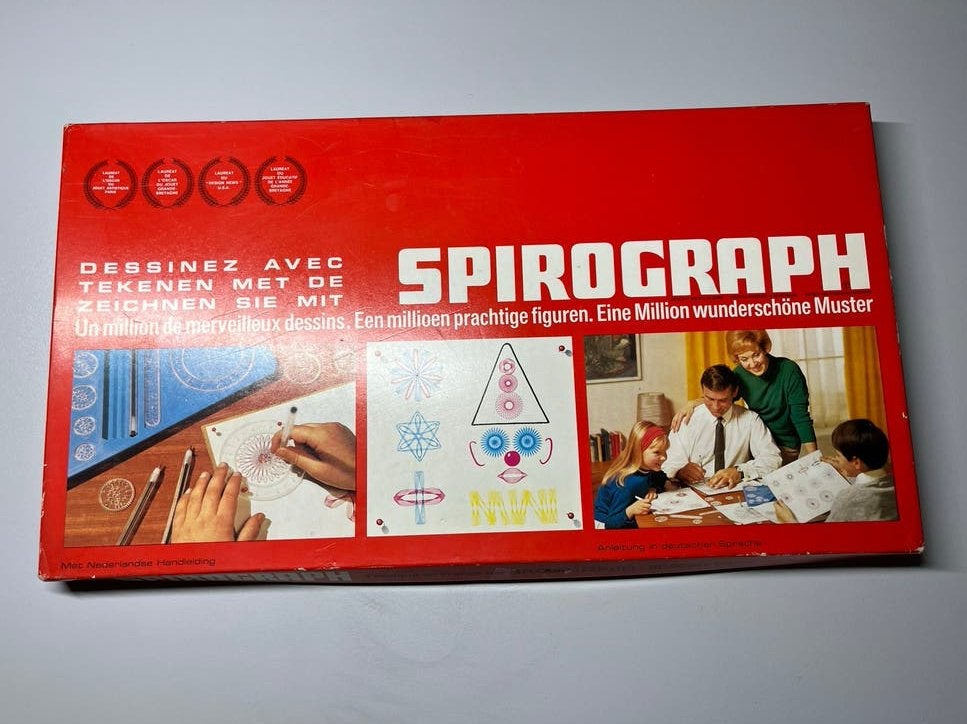 Spirograph Meccano compleet in originele staat, Ophalen of Verzenden, Gebruikt, Knutselen