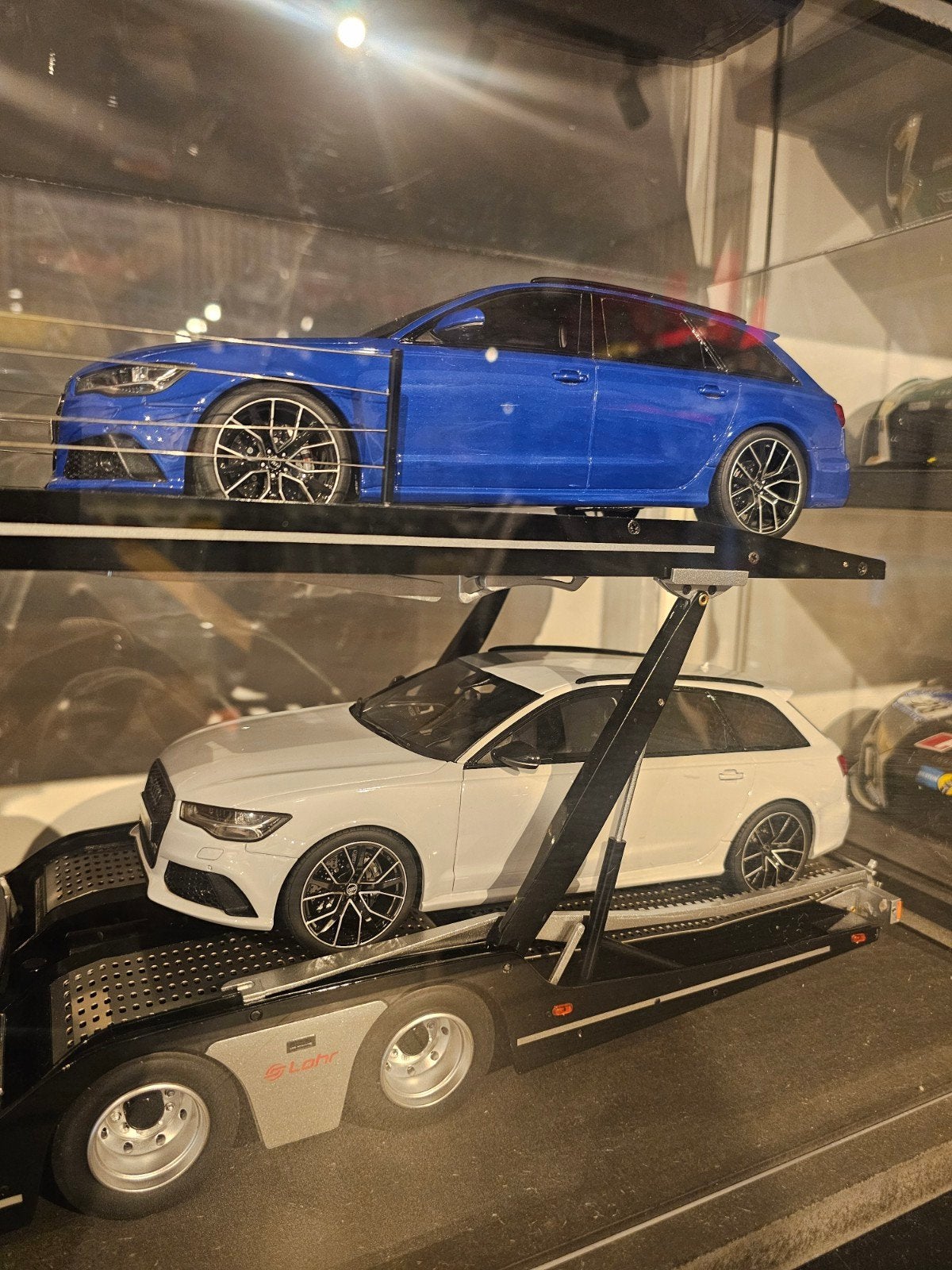 GT Spirit Audi RS6 Performance GT159 en GT719 1:18, Ophalen of Verzenden, Zo goed als nieuw, Auto