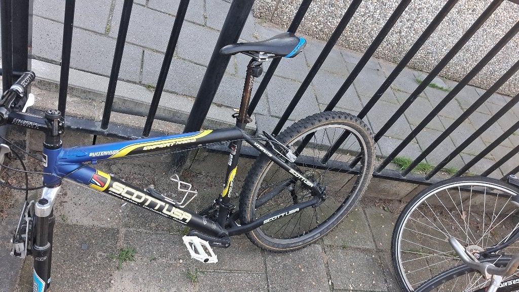 Mountainbike, Gebruikt, Schijfrem, 53 tot 57 cm, Ophalen