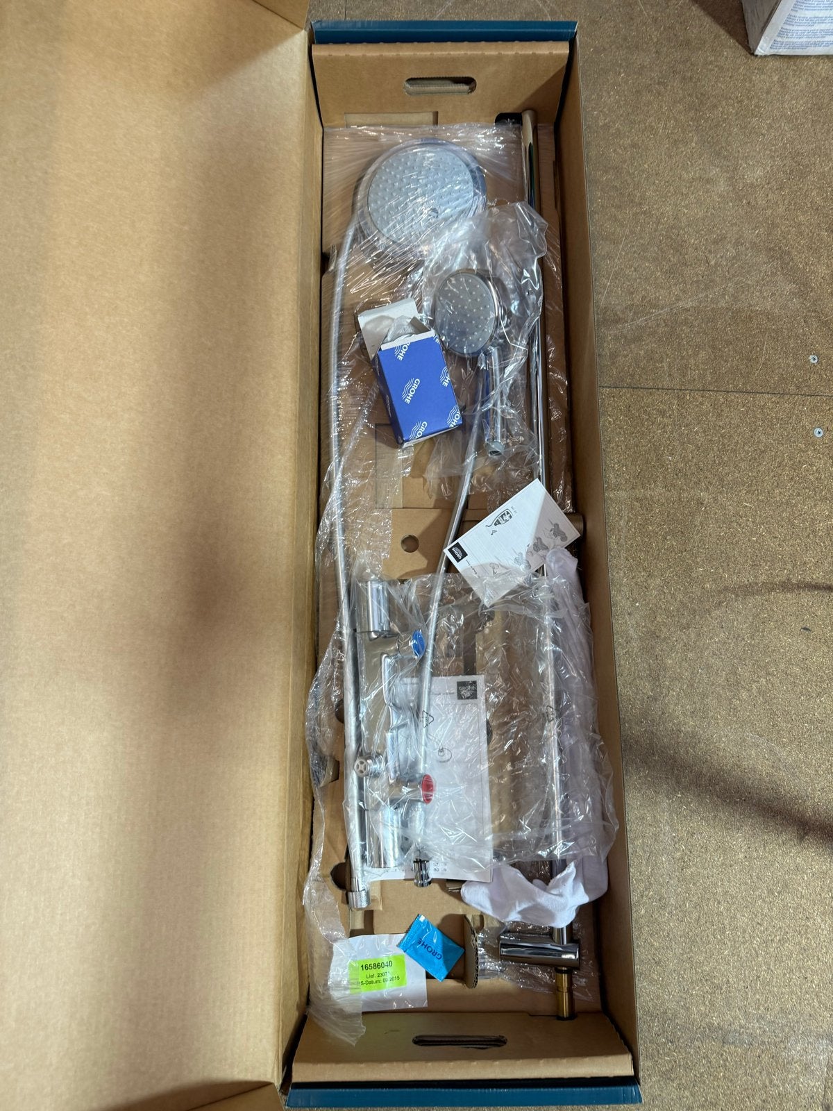 Grohe Tempesta Cosmopolitan 160 regen douche Nieuw, Ophalen of Verzenden, Nieuw, Chroom, Douche
