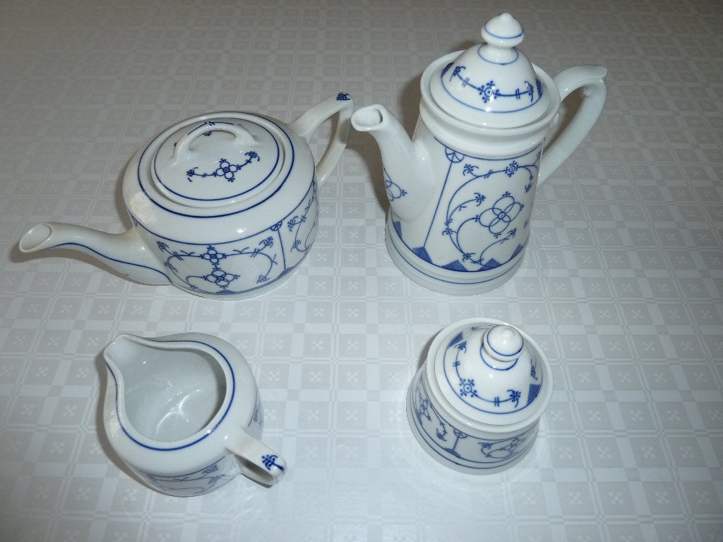 Blau saks koffie en thee kan, Ophalen of Verzenden, Zo goed als nieuw, Overige stijlen, Overige typen