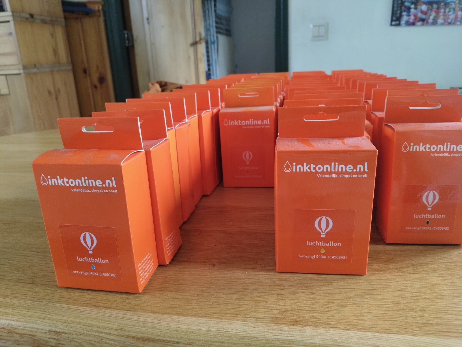 Inktcartridges 940XL (C4906AE, C4907AE, C4908AE, C4909AE), Computers en Software, Inkjetprinter, Nieuw, Ophalen of Verzenden, Printer