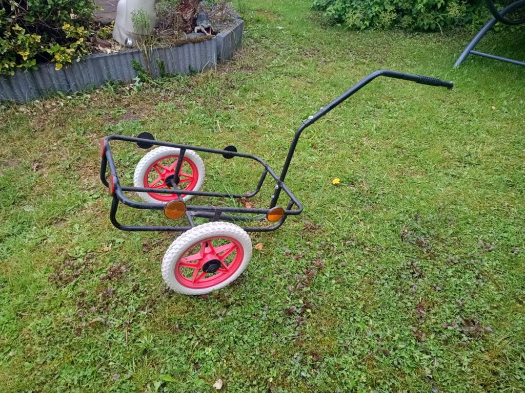 Kleine fietskar, Fietsen en Brommers, Fietsaccessoires | Aanhangers en Karren, Ophalen, Gebruikt, Bagagekar