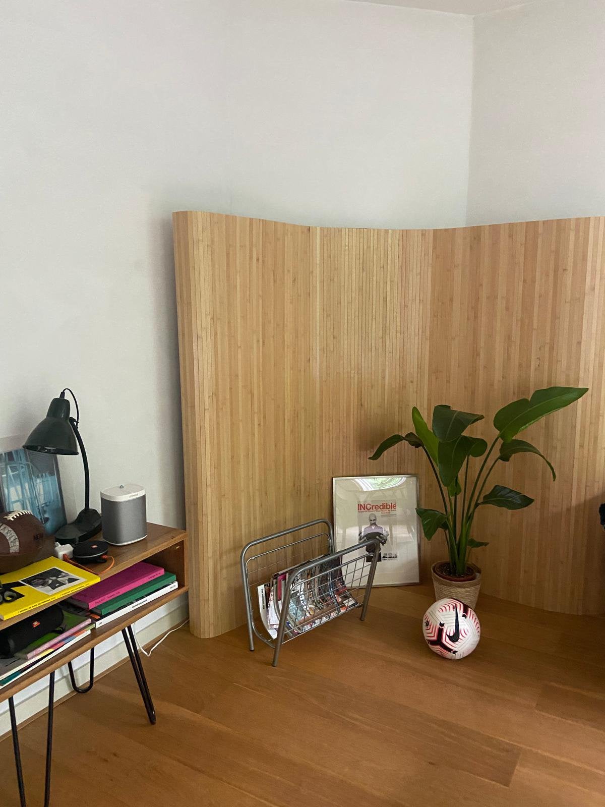 Vida XLA bamboe kamerscherm room divider, Ophalen, Zo goed als nieuw