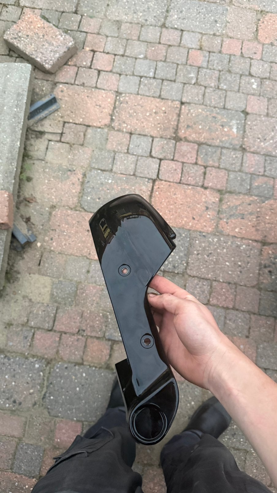 Skipper afdek kapje voorvork hoogglans zwart, Fietsen en Brommers, Ophalen of Verzenden, Zo goed als nieuw, Overige typen