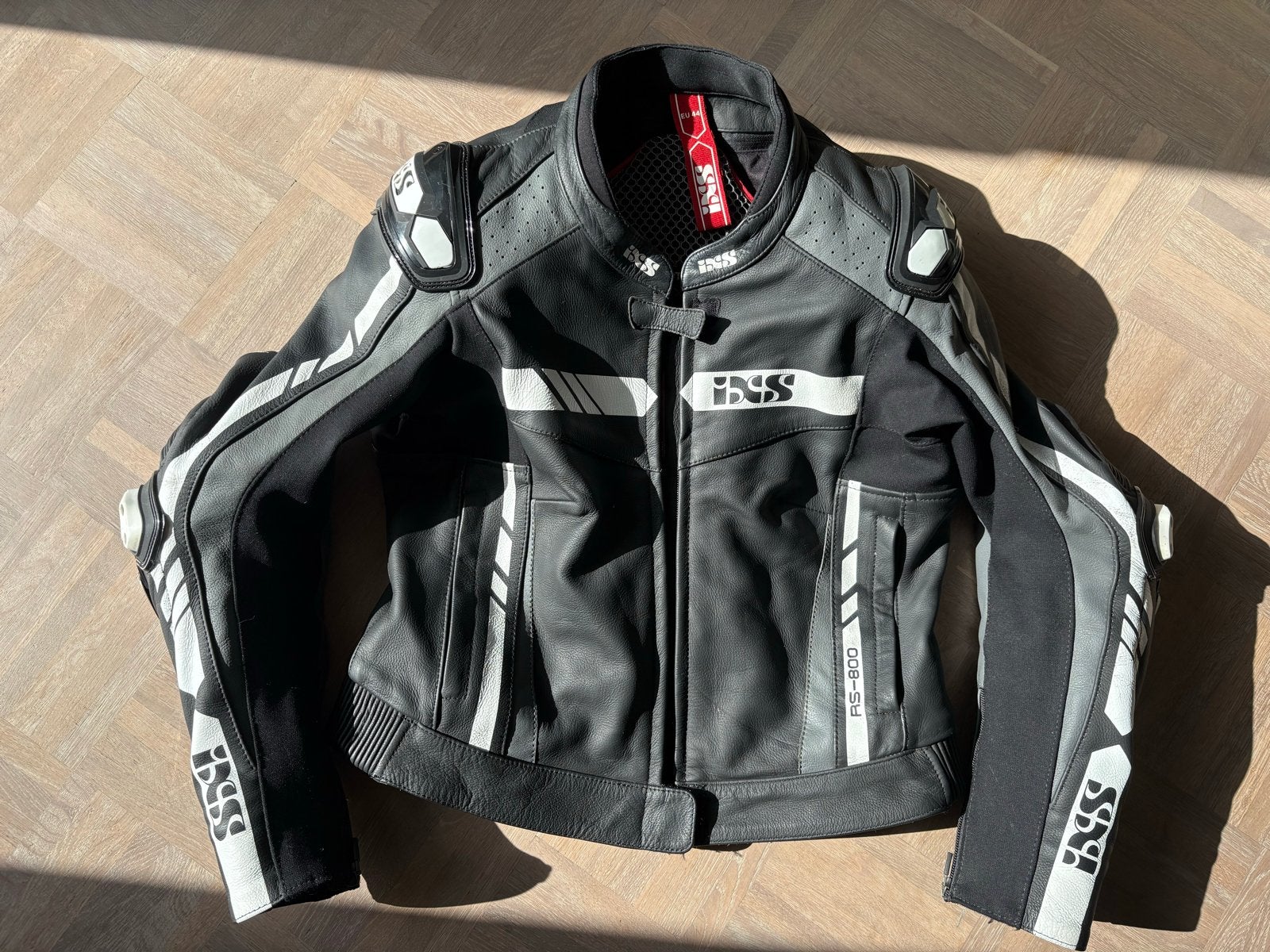 IXS RS800 2-delig motorpak, maat 44, Kleding | Dames, Kostuum of Pak, Zwart, Maat 42/44 (L), Ophalen of Verzenden