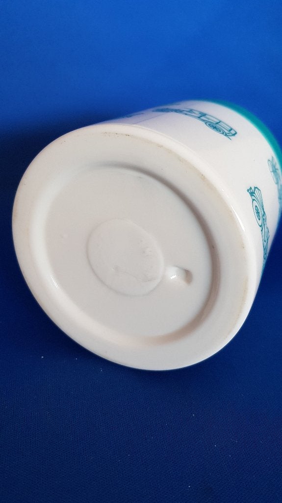 Echt Opaline voorraadpotje Oldtimers, met deksel. 3A39/5, Tweedehands verkoop, Tweedehands verkoop, Gebruikt, Ophalen of Verzenden