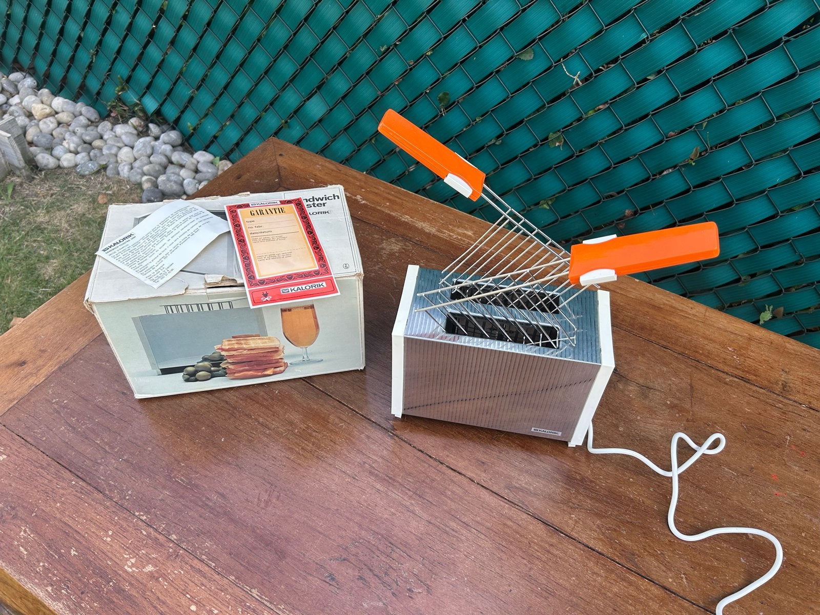 Vintage Kalorik broodrooster met originele doos, Ophalen, Zo goed als nieuw