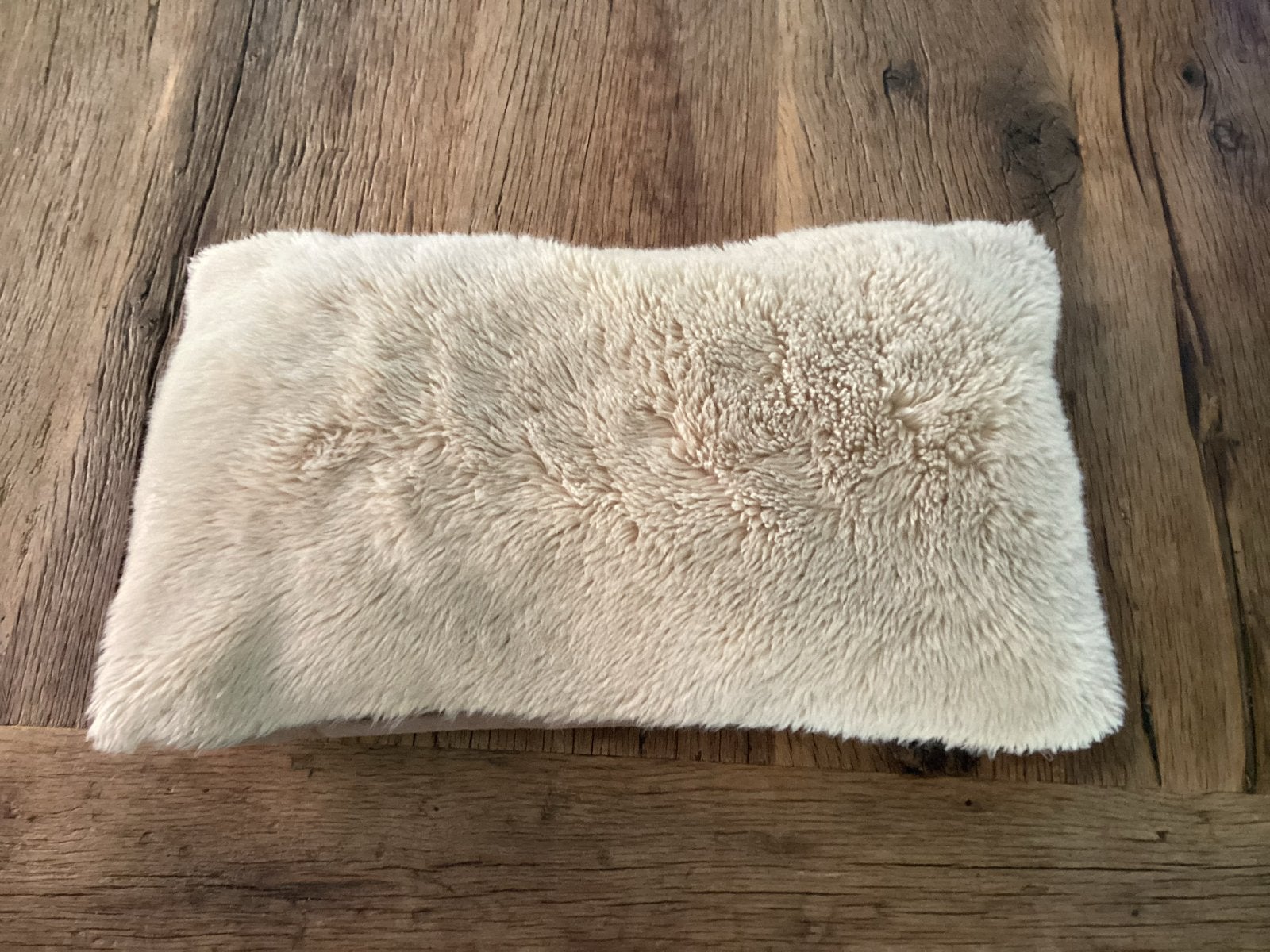 Bontkussen 30x50 cm van Zara Home, Beige, Wasbaar, Ophalen of Verzenden, Zo goed als nieuw