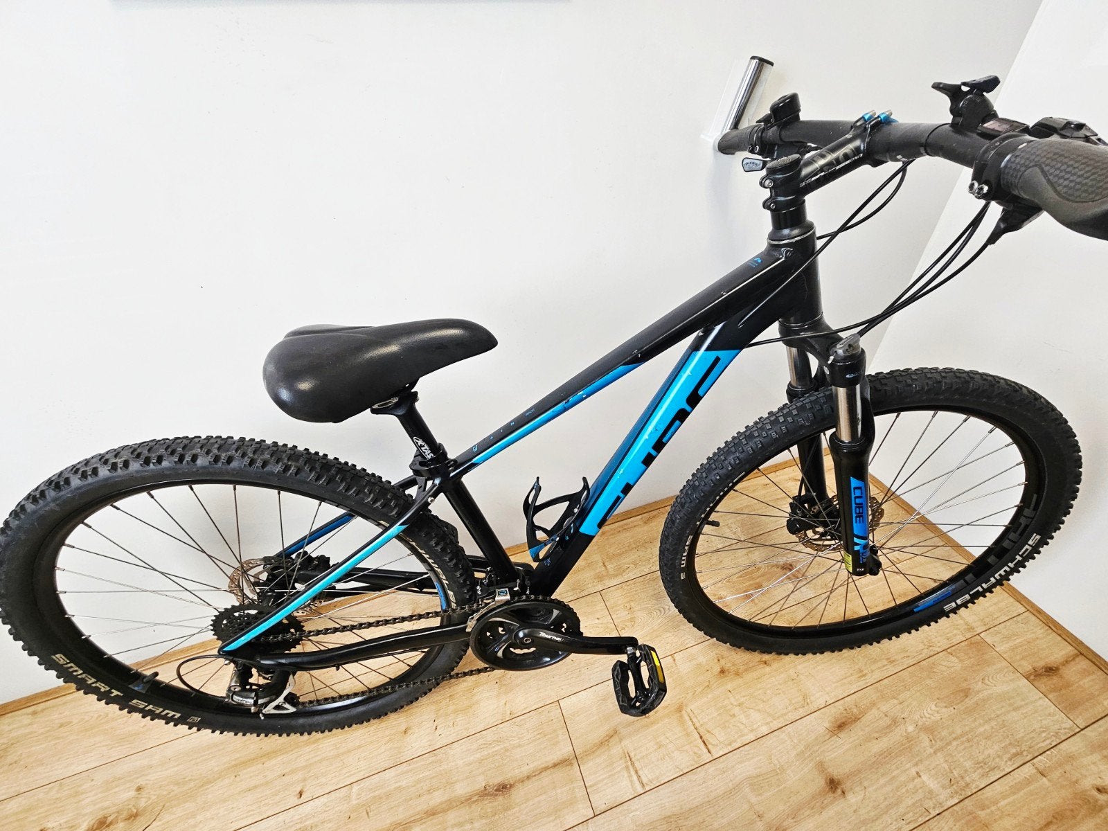 cube jongensfiets hydraulische remmen, Fietsen en Brommers, Ophalen, Gebruikt, 24 inch, Versnellingen