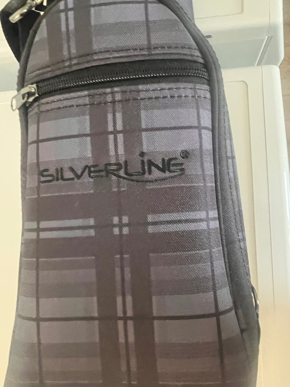 Silverline Golf Standbag - Geruit Design, Verzenden, Gebruikt, Tas, Overige merken