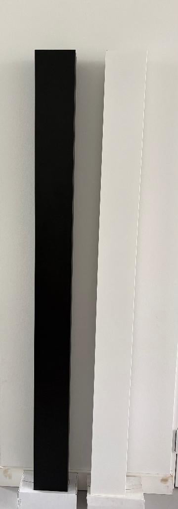 Vasco Beams Mono jet zwart en wit (RAL 9005 en 9010) nieuw, 500 tot 800 watt, Radiator, Nieuw, Minder dan 60 cm