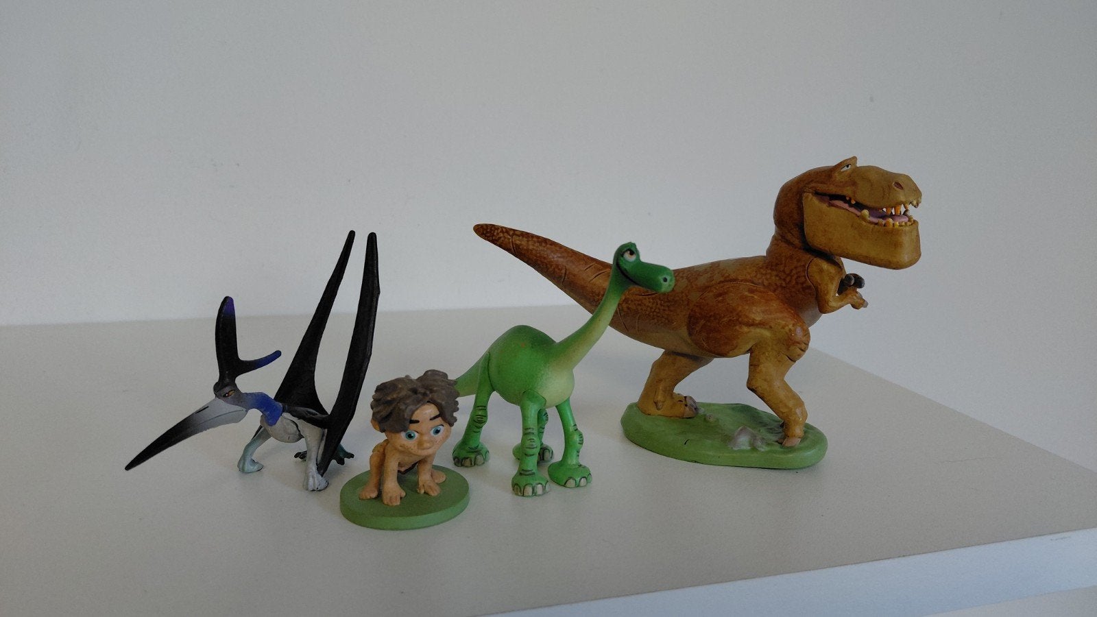 The Good dinosaur Disney poppetjes, Ophalen of Verzenden, Zo goed als nieuw