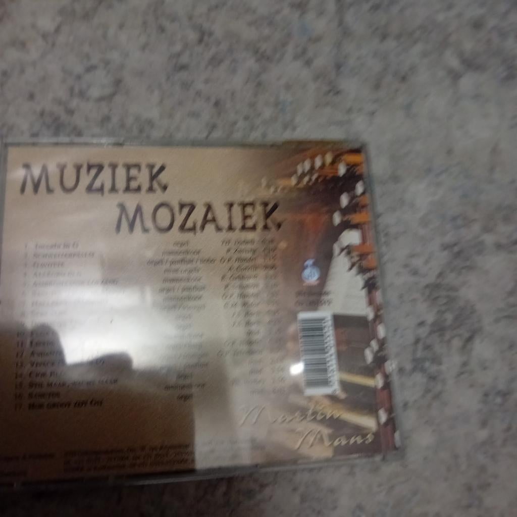 Muziek Mozaïek - Martin Mans CD, Ophalen of Verzenden
