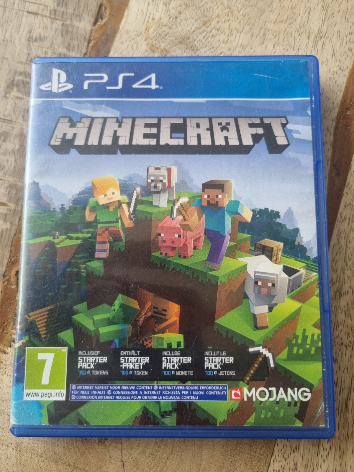 Minecraft PS4, Spelcomputers en Games, Games | Sony PlayStation 5, Ophalen of Verzenden, Zo goed als nieuw, Eén computer, 3 spelers of meer