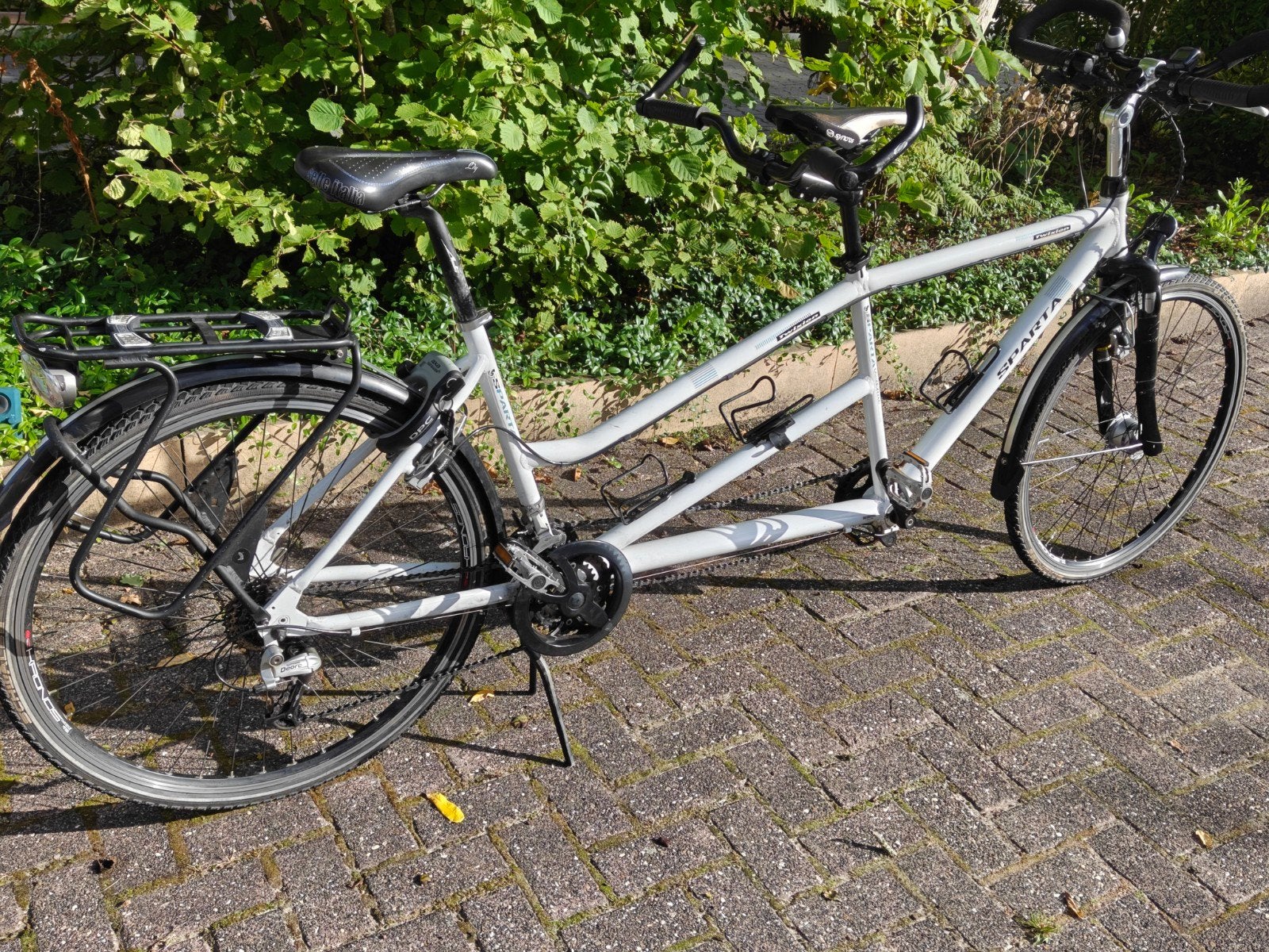 Sparta Twixion tandem 3 x 9 versnelling, Minder dan 10 versnellingen, Sparta, Gebruikt, Velgrem