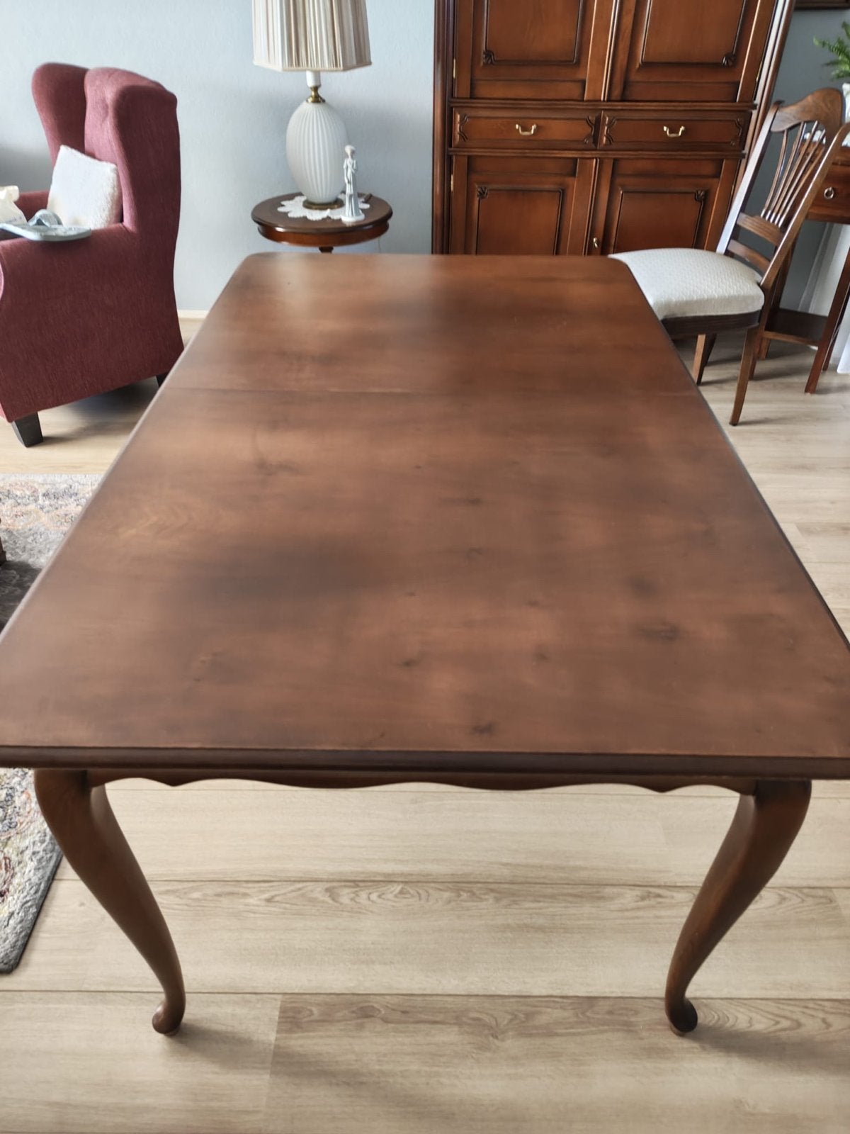 Klasieke eettafel 150x90 cm uitschuifbaar, Ophalen, Gebruikt, 50 tot 100 cm, 150 tot 200 cm