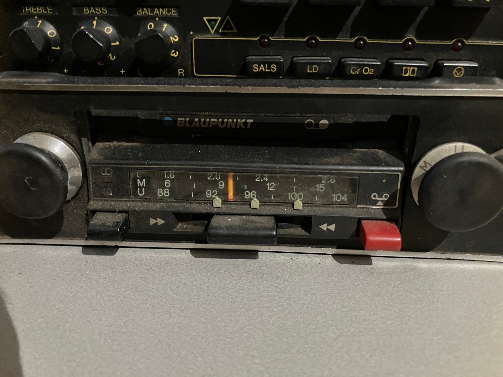 Blaupunkt Bamberg CR Stereo (455) set incl. Versterker, Ophalen of Verzenden, Zo goed als nieuw