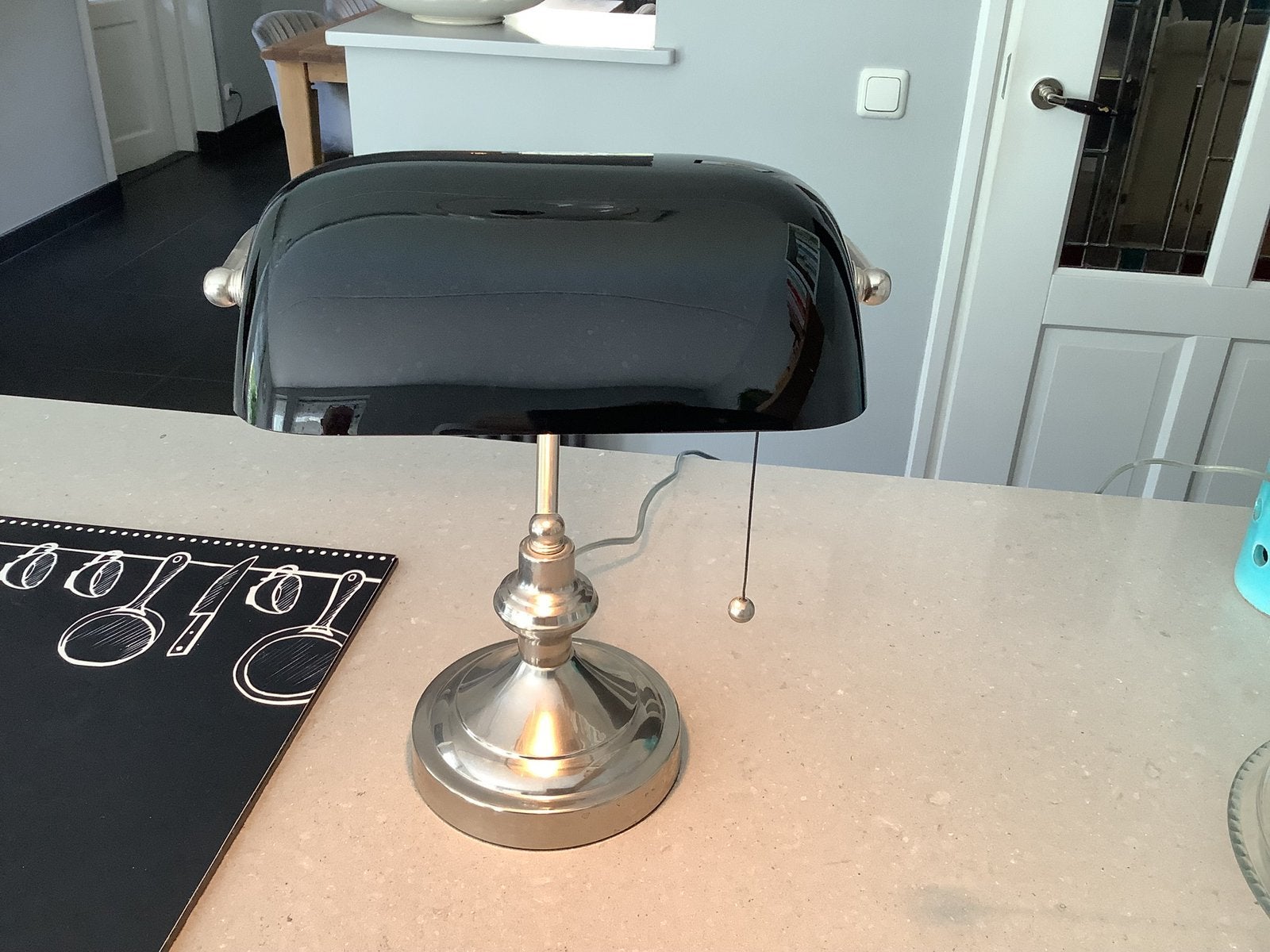 Notarislamp/bureaulamp, Ophalen of Verzenden, Gebruikt, Bureaulamp