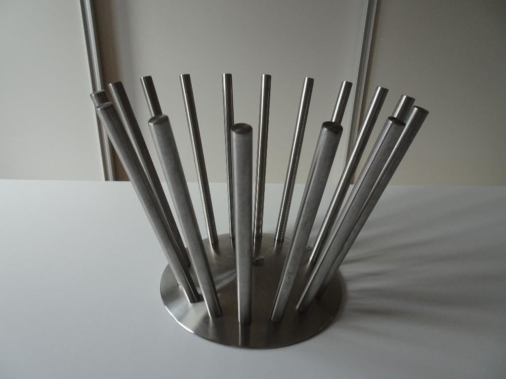 Zack Stiletto schaal mand fruitschaal broodmand RVS, Huis en Inrichting, Woonaccessoires | Schalen en Manden, Overige materialen