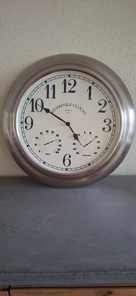Wandklok, Ophalen, Wandklok, Analoog, Zo goed als nieuw