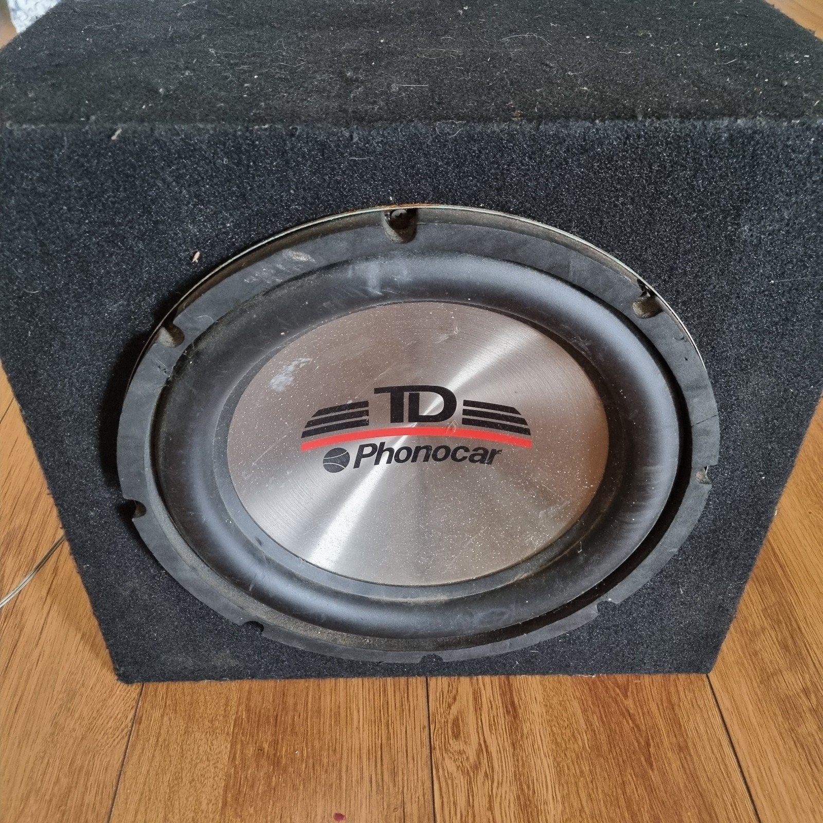TD Phonocar Subwoofer en MSX Audio Thunder 6000 speakers, Ophalen, Gebruikt