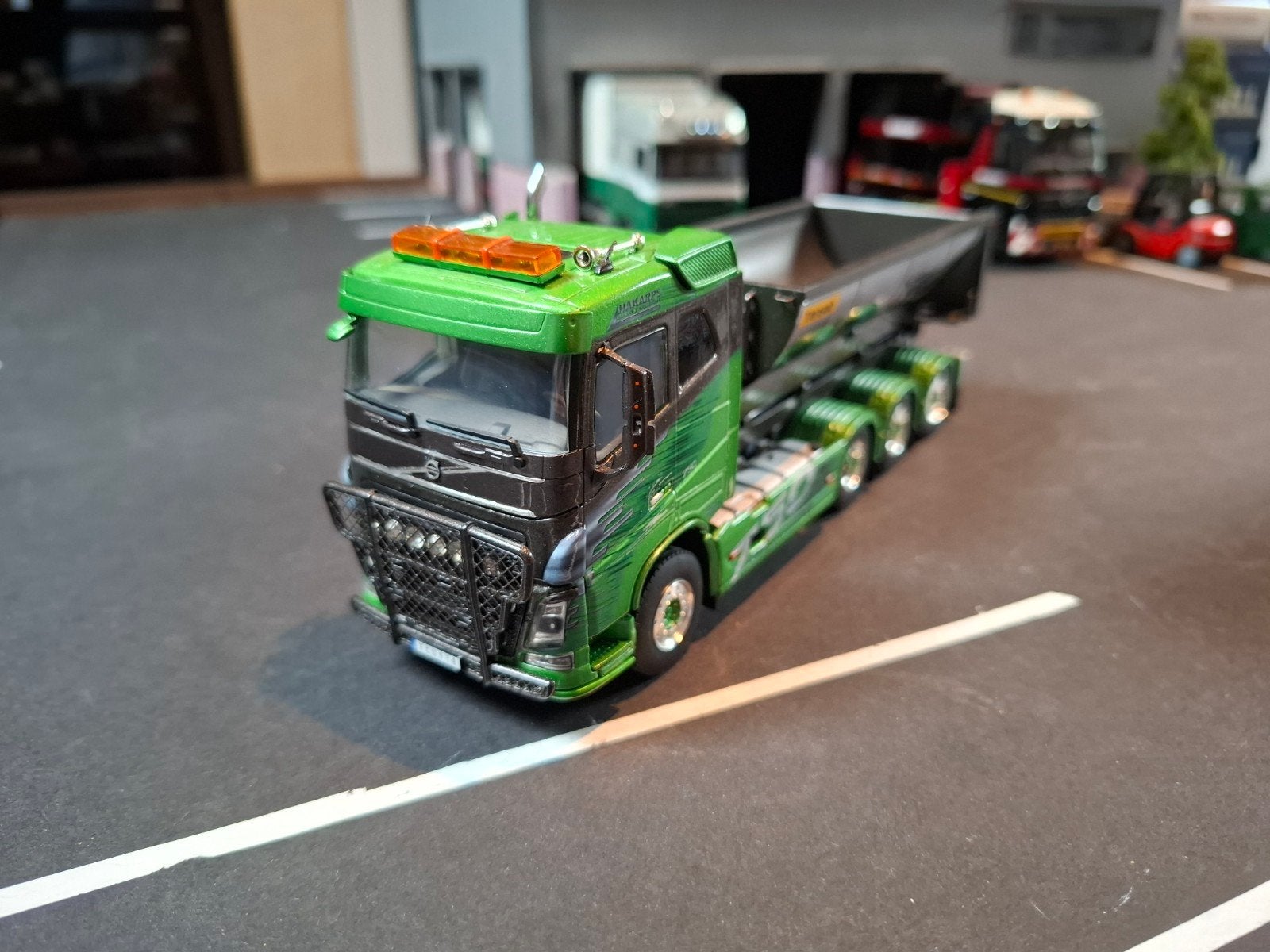 volvo haakarm met afzetcontainer, Ophalen of Verzenden, Zo goed als nieuw, Bus of Vrachtwagen, Wsi
