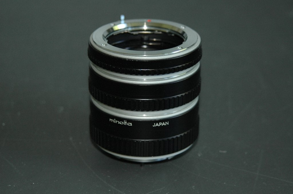 Originele Minolta set tussenringen - nieuw, Ophalen of Verzenden, Nieuw, Macrolens
