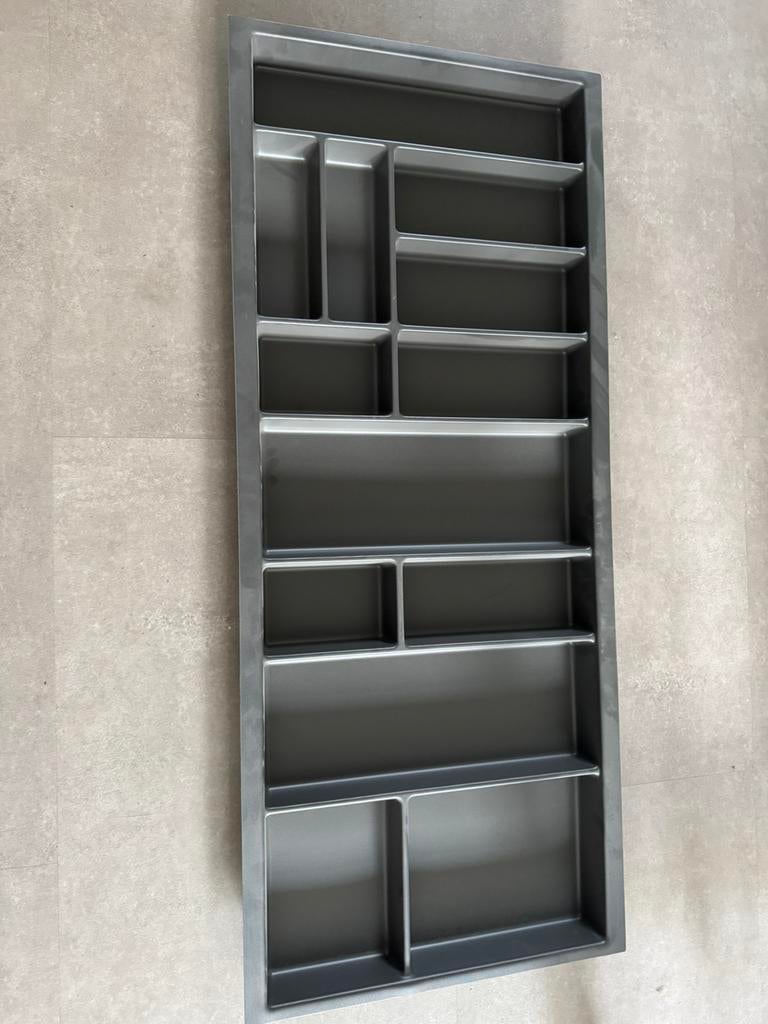 Nieuwe Bestekbak lade-inzet 120 x 47, Ophalen of Verzenden, Nieuw, Kunststof