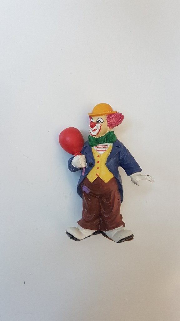 Clown beeldjes van kunststof., Ophalen of Verzenden, Zo goed als nieuw, Overige typen