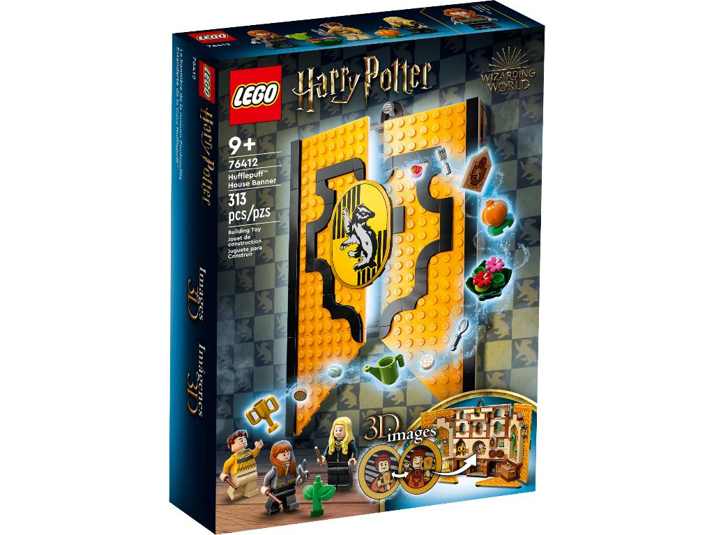 Lego Harry Potter 76412 Huffelpuf huisbanner, Ophalen of Verzenden, Nieuw, Complete set, Lego