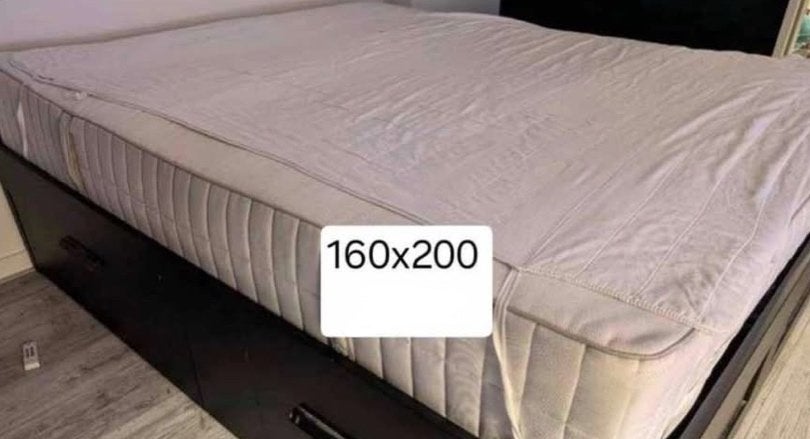 Matras Snel ophalen!, Huis en Inrichting, Slaapkamer | Matrassen en Bedbodems, Gebruikt, Matras, 160 cm, 200 cm, Tweepersoons