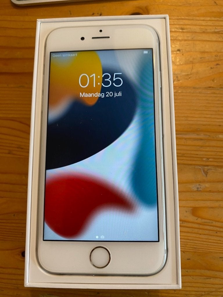 iPhone 6S 32GB zilver -batterij 87%, 32 GB, Ophalen of Verzenden, Zo goed als nieuw, 87 %