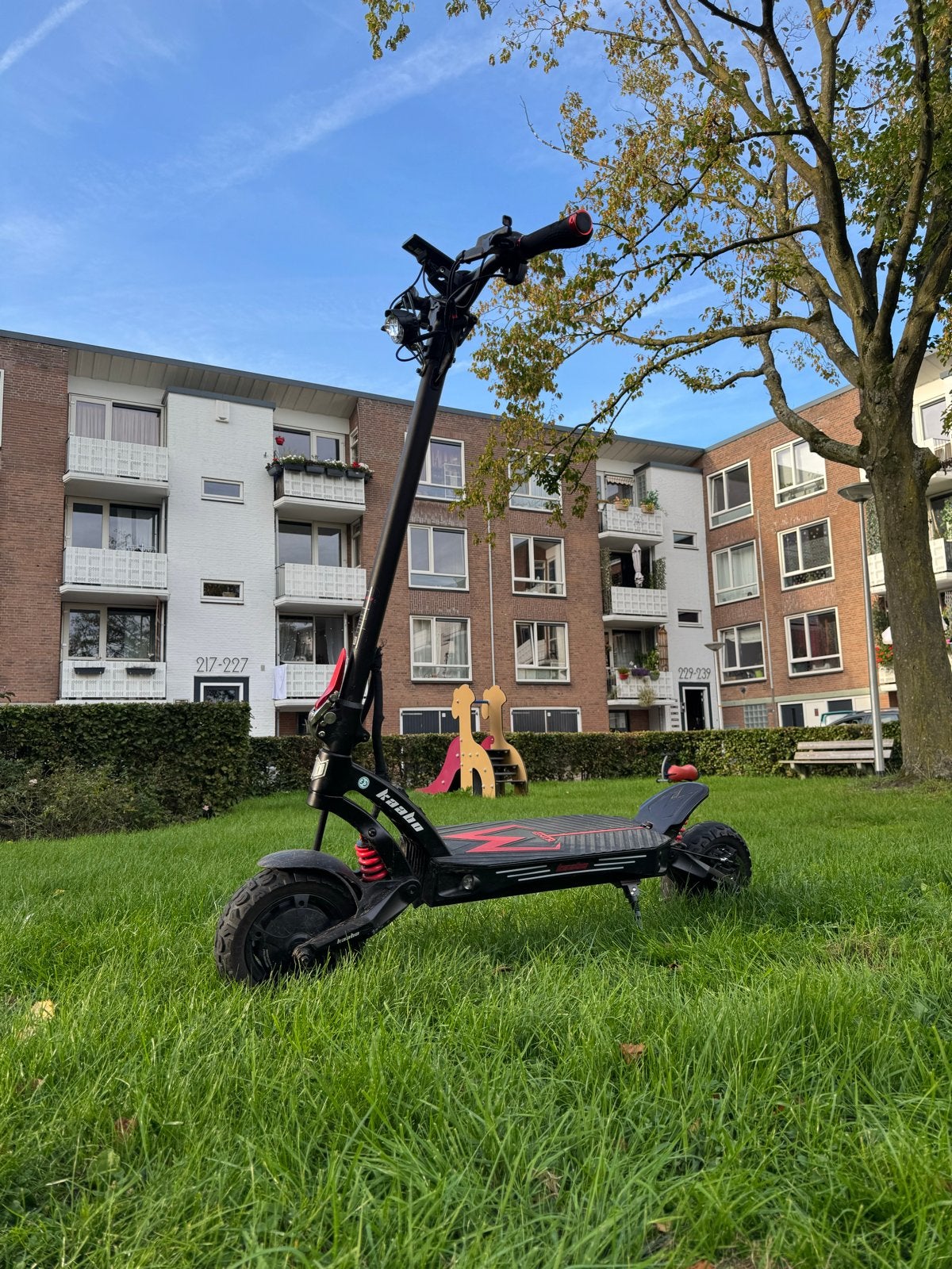 Kaabo Mantis King GT Elektrische Step - ZGAN, Ophalen, Zo goed als nieuw, Elektrische step (E-scooter)
