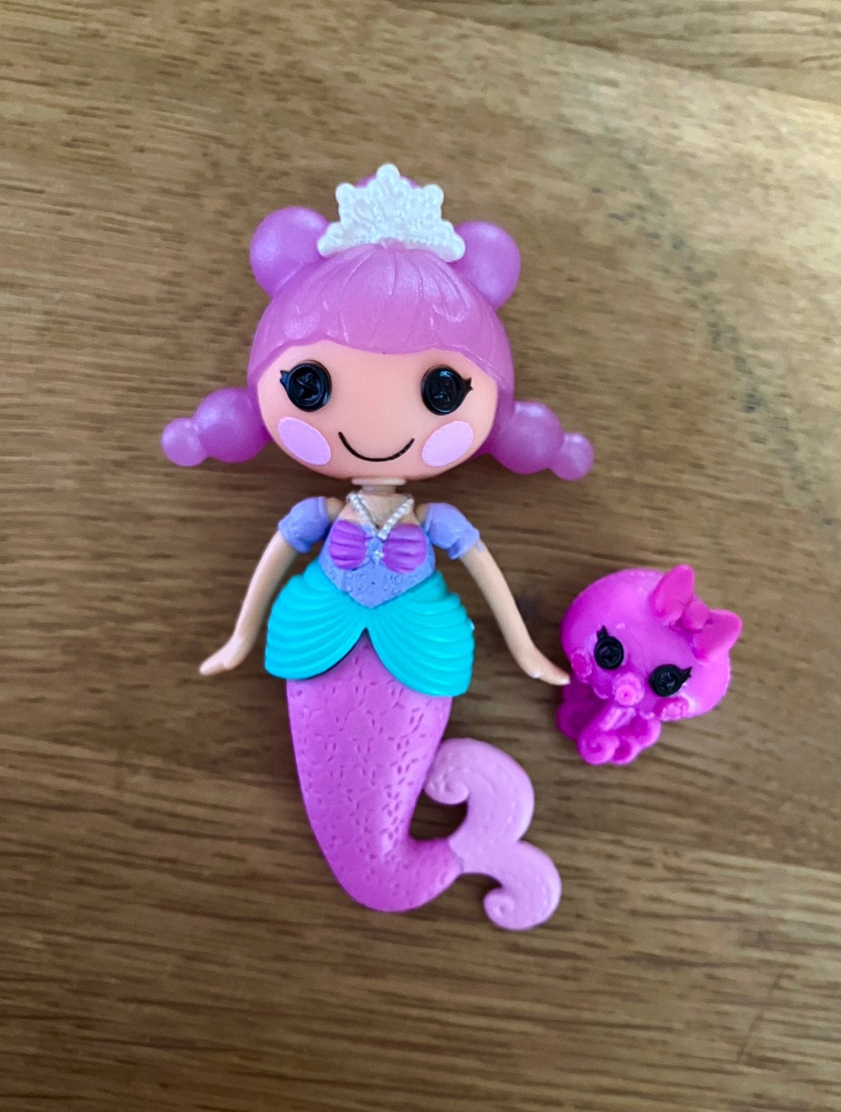 Lalaloopsy zeemeermin Seafoam mini popje, Ophalen of Verzenden, Zo goed als nieuw