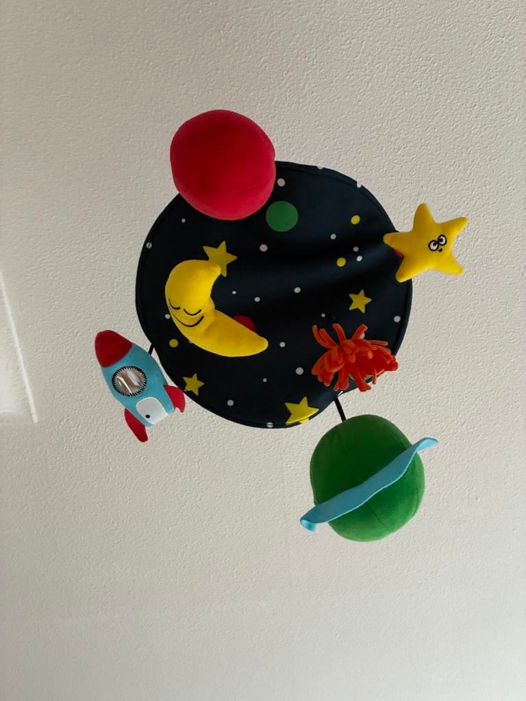 Babykamer deco ruimte thema raket, Kinderen en Baby's, Kinderkamer | Inrichting en Decoratie, Gebruikt, Wanddecoratie, Ophalen of Verzenden