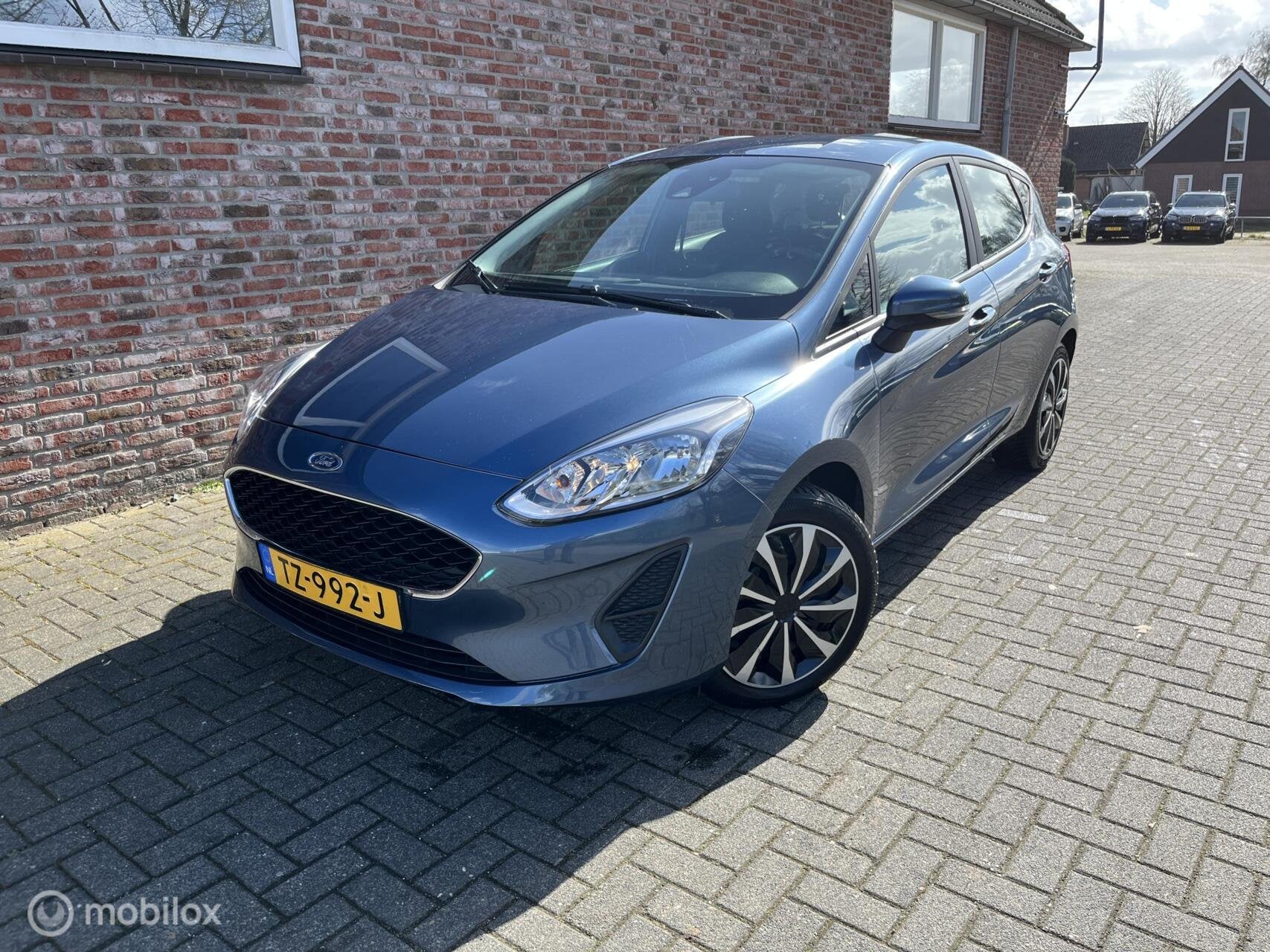 Ford Fiesta 1.1 Trend, Auto's, Voorwielaandrijving, Met garantie (alle), Blauw, Bedrijf