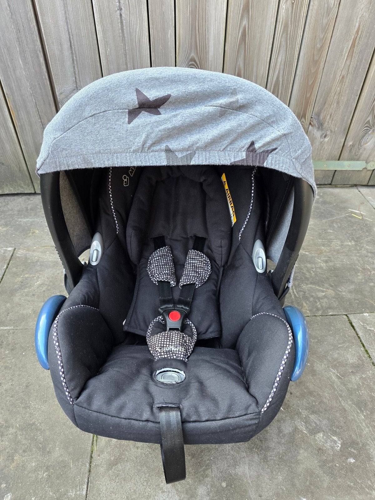 Maxi-Cosi met Dooky en achteruitkijkspiegel, Ophalen, 0 t/m 13 kg, Maxi-Cosi, Gebruikt