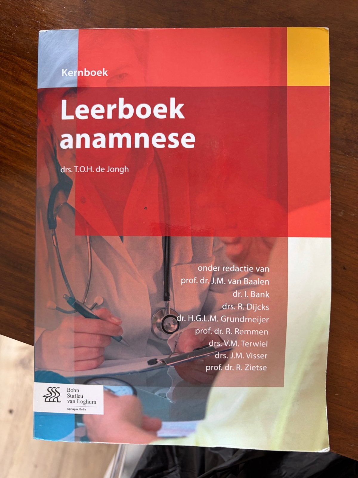 Leerboek anamnese, Boeken, Verzenden, Beta, Zo goed als nieuw, WO
