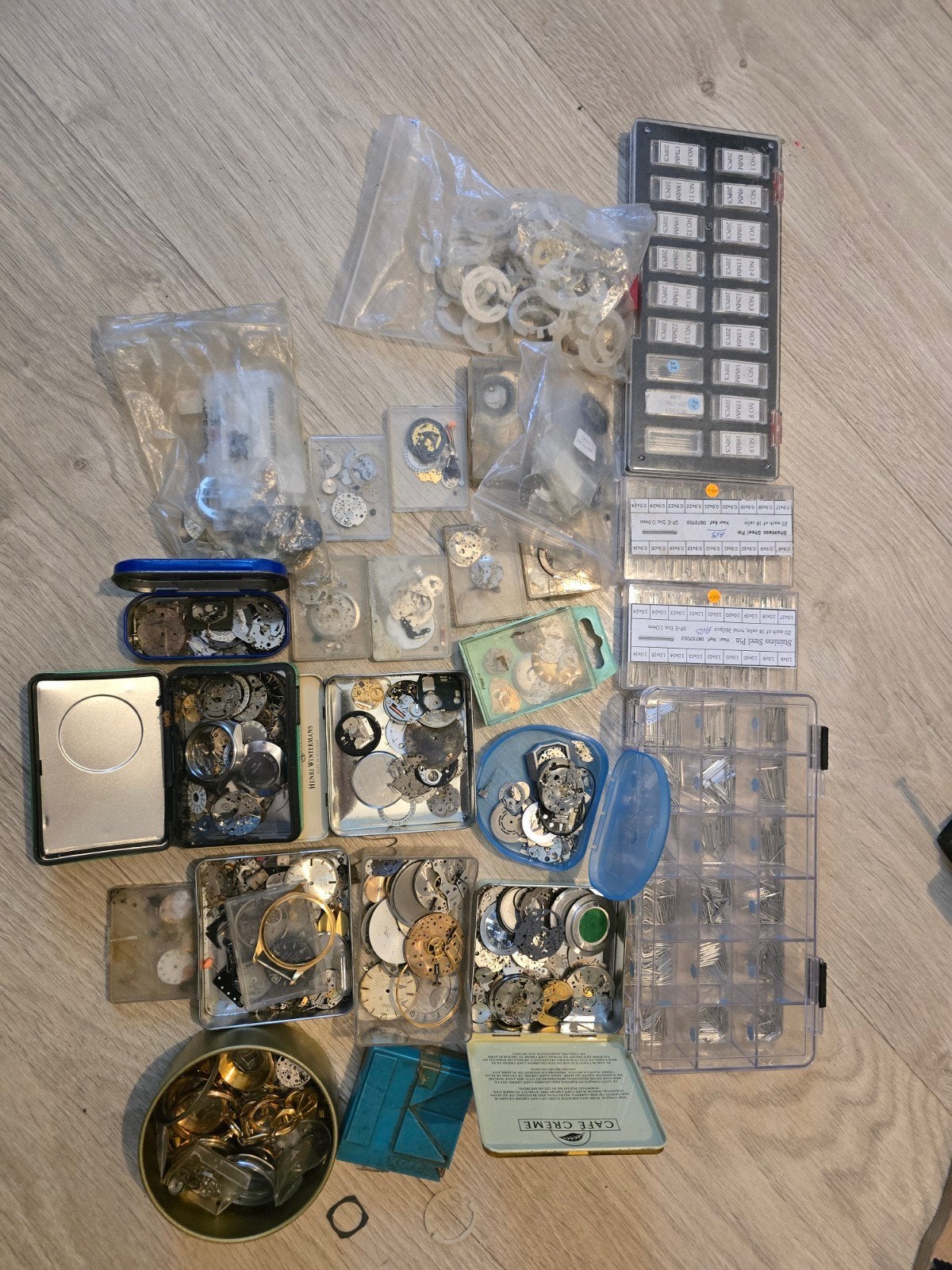 Horlogemaker partij, Sieraden, Tassen en Uiterlijk, Horloges | Antiek, Ophalen of Verzenden, Overige materialen, Overige merken
