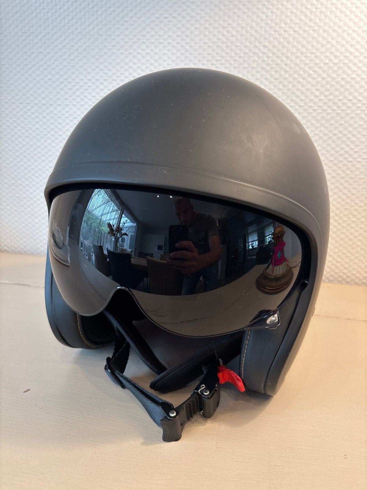 LS2 Motorhelm - Mat Zwart - Maat XL, Overige merken, Heren, Ophalen of Verzenden, Tweedehands