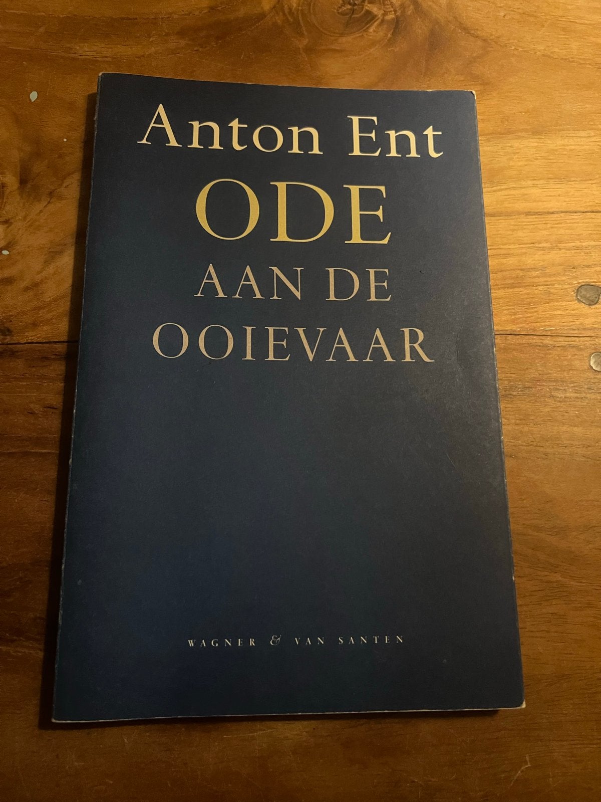 Anton Ent - Ode aan de ooievaar (gedichten), Ophalen of Verzenden, Zo goed als nieuw, Eén auteur