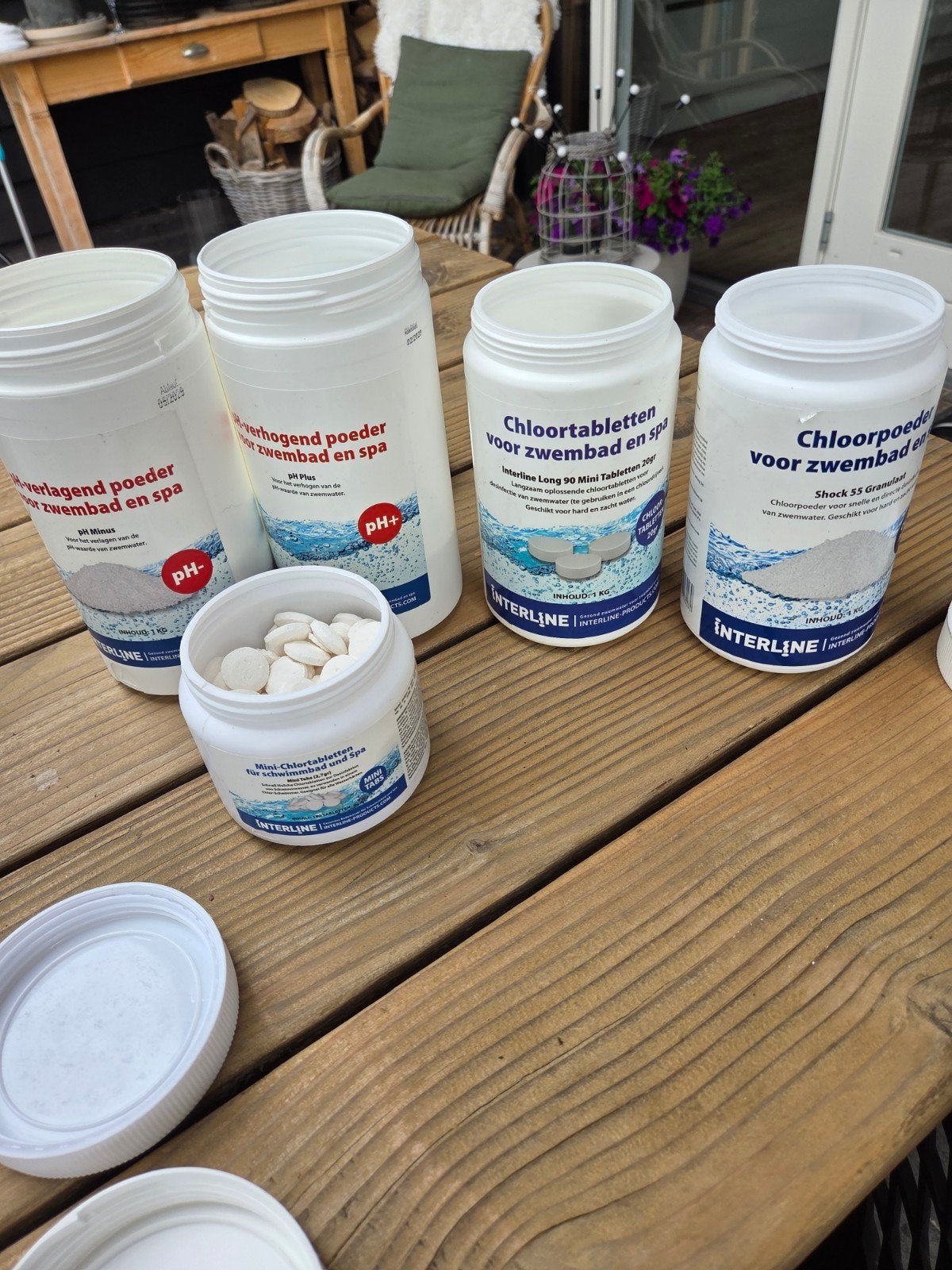 Zout, chloorpoeder, ph etc., Ophalen of Verzenden, Nieuw, Reinigingsmiddel