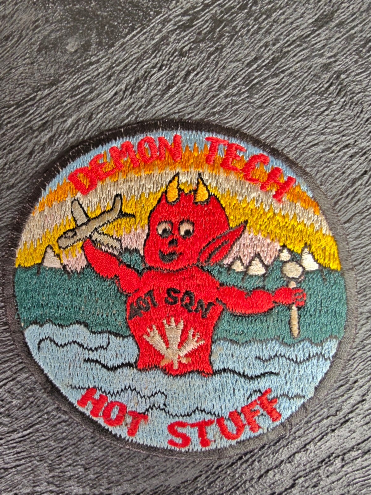 jaren 80 remake Royal Canadian Air Force 407 Squadron "Demon, Verzamelen, Militaria | Algemeen, Ophalen of Verzenden, Luchtmacht
