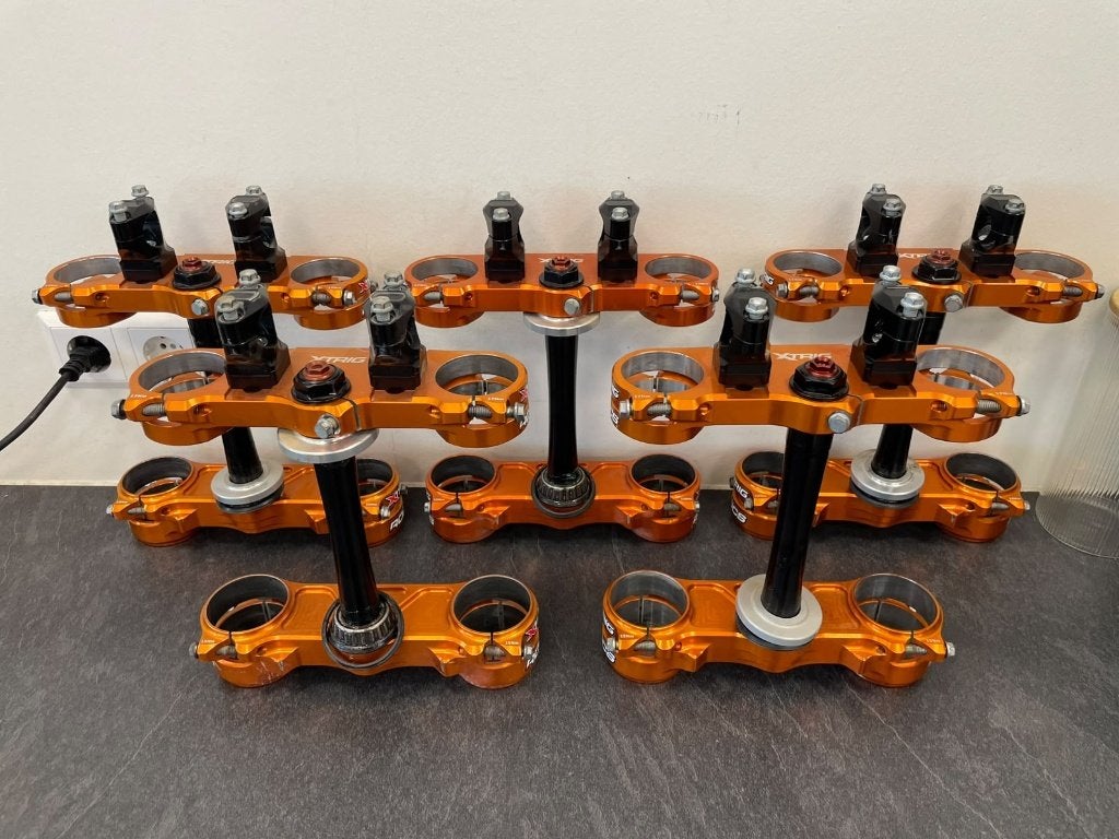 X-trig Rocs Tech Kroonstuk KTM/Husqvarna/Gasgas, X-trig, Gebruikt, Ophalen of Verzenden, Nvt