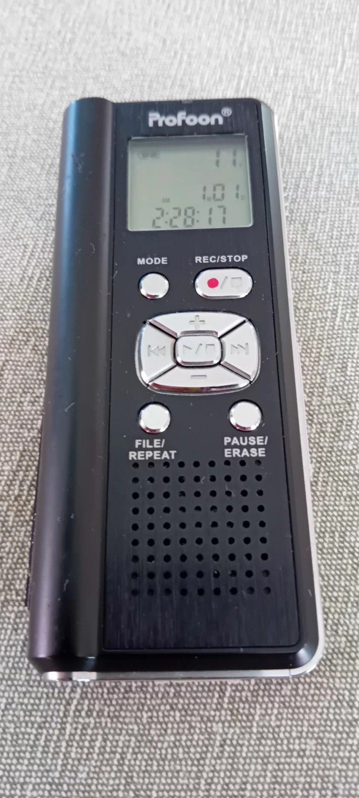 Profoon DVR-512 Memorecorder - Digitale Dictafoon, Ophalen of Verzenden